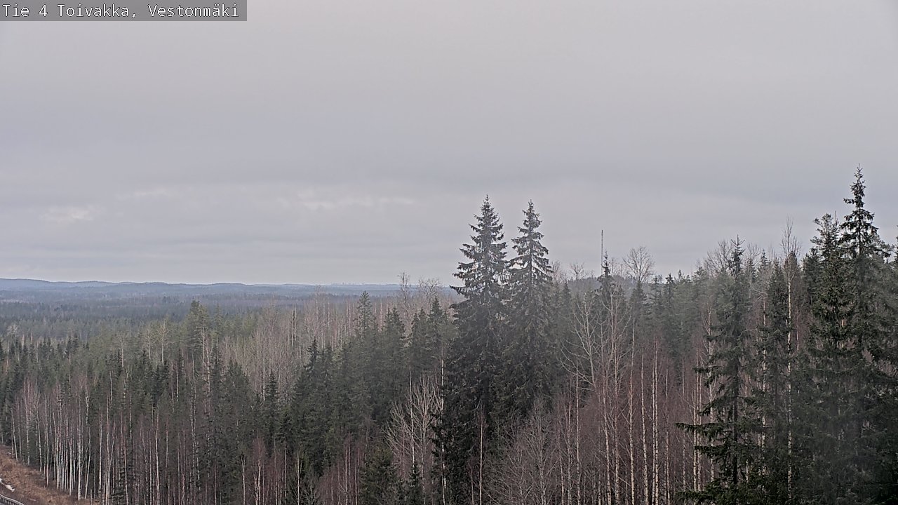 Kelikamerat Kuva Tie 4 Toivakka, Vestonmäki, Toivakka, Keski-Suomi
