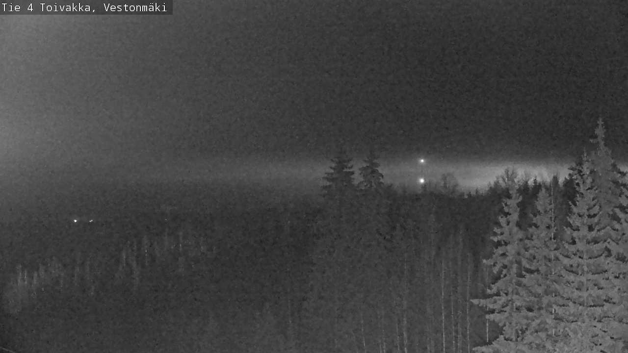Weather Camera Image Väg 4 Toivakka, Vestonmäki, Toivakka, Keski-Suomi