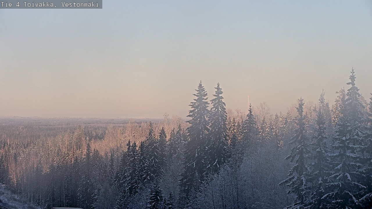 Weather Camera Image Road 4 Toivakka, Vestonmäki, Toivakka, Keski-Suomi