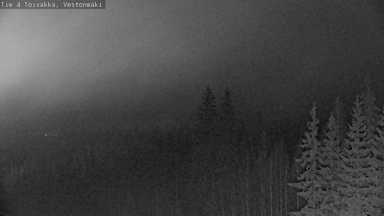 Weather Camera Image Väg 4 Toivakka, Vestonmäki, Toivakka, Keski-Suomi