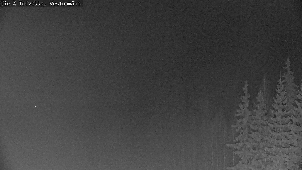 Weather Camera Image Väg 4 Toivakka, Vestonmäki, Toivakka, Keski-Suomi
