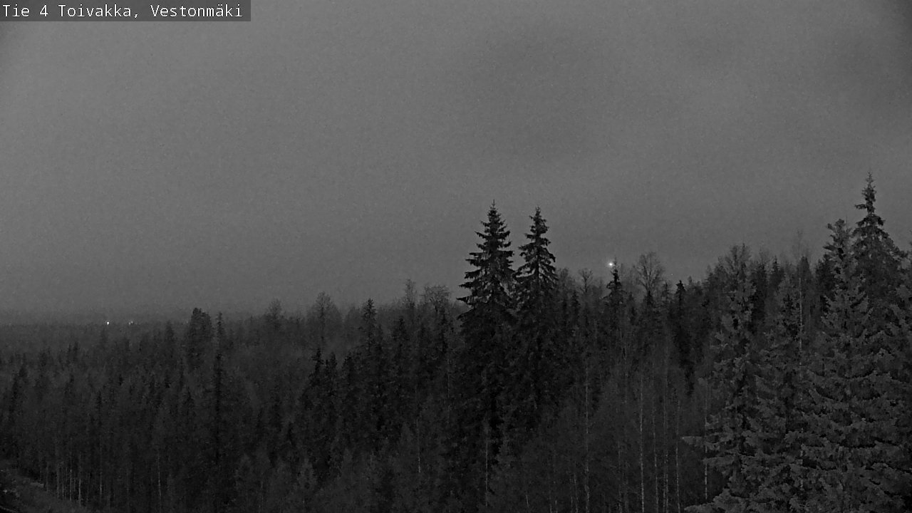 Weather Camera Image Väg 4 Toivakka, Vestonmäki, Toivakka, Keski-Suomi