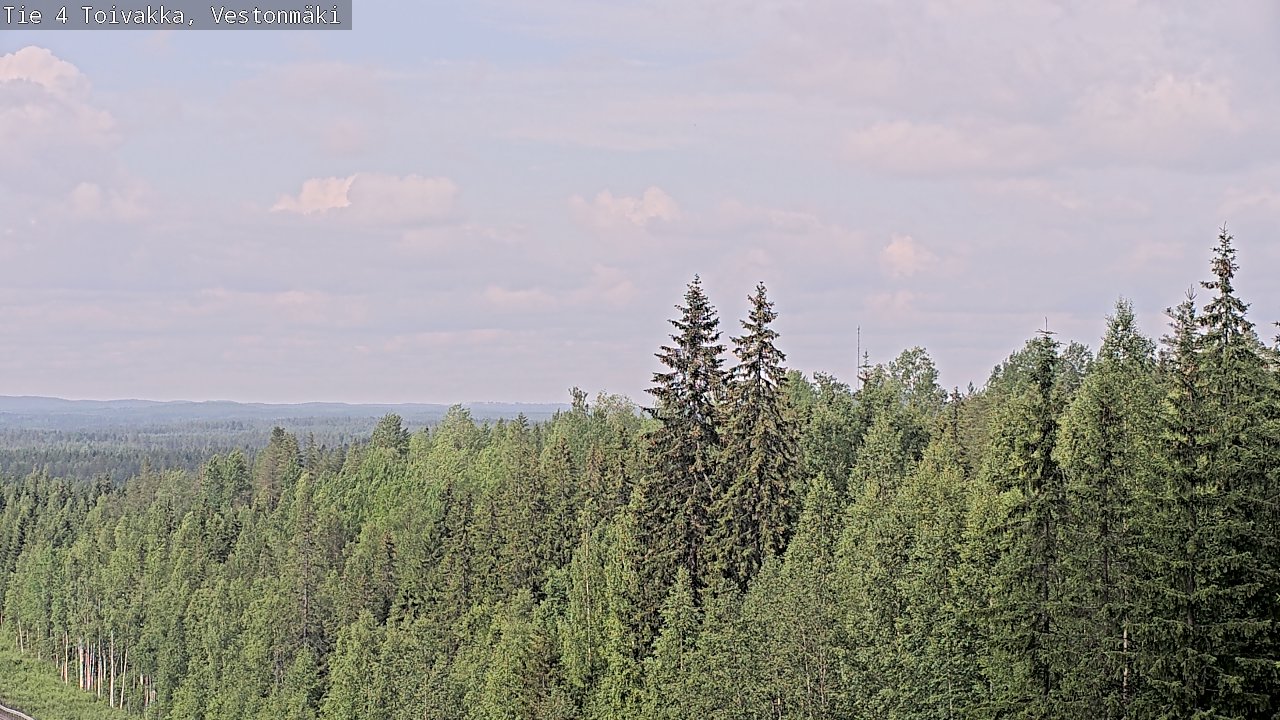 Kelikamerat Kuva Tie 4 Toivakka, Vestonmäki, Toivakka, Keski-Suomi