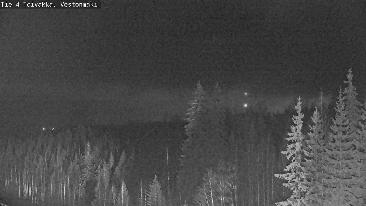Weather Camera Image Väg 4 Toivakka, Vestonmäki, Toivakka, Keski-Suomi