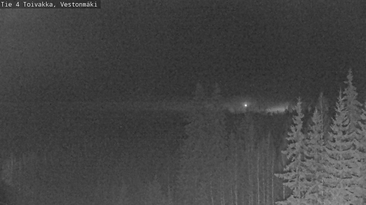 Weather Camera Image Väg 4 Toivakka, Vestonmäki, Toivakka, Keski-Suomi