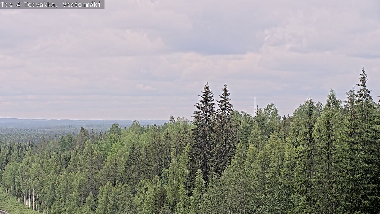Kelikamerat Kuva Tie 4 Toivakka, Vestonmäki, Toivakka, Keski-Suomi
