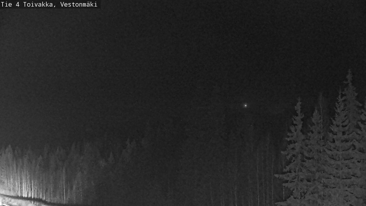 Weather Camera Image Väg 4 Toivakka, Vestonmäki, Toivakka, Keski-Suomi