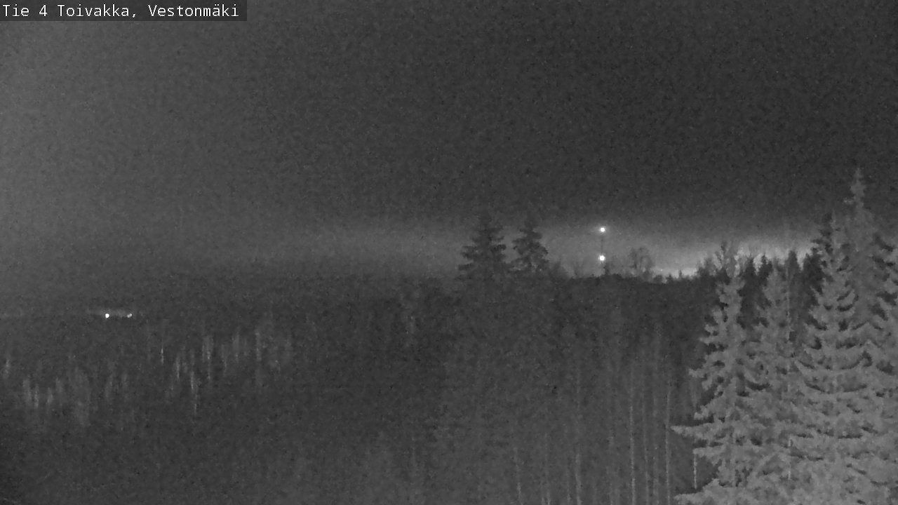 Weather Camera Image Väg 4 Toivakka, Vestonmäki, Toivakka, Keski-Suomi