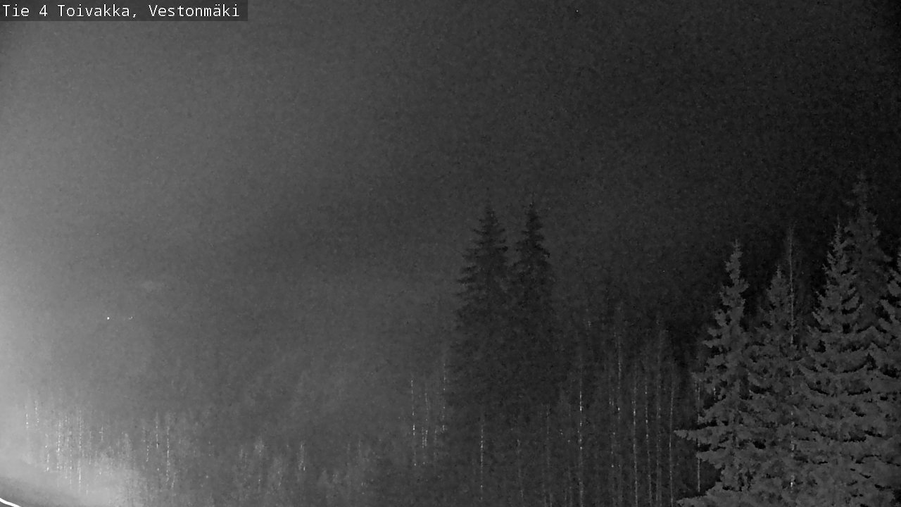 Weather Camera Image Väg 4 Toivakka, Vestonmäki, Toivakka, Keski-Suomi