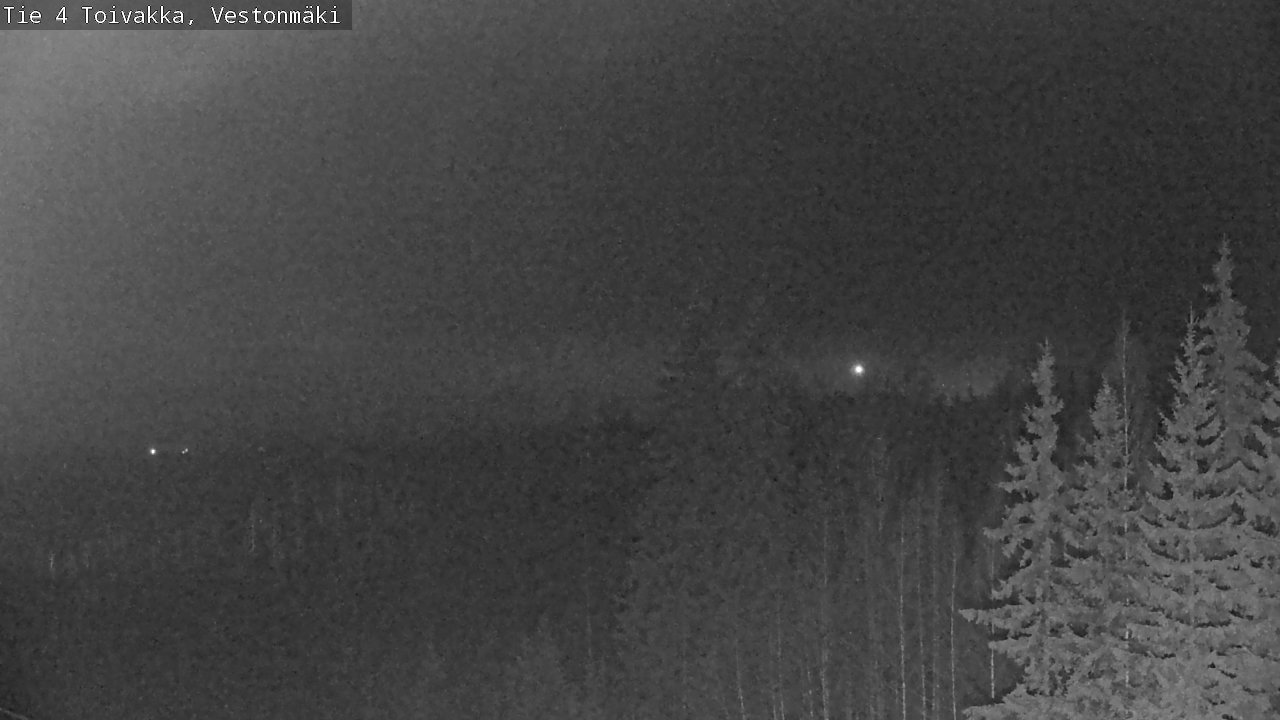 Weather Camera Image Väg 4 Toivakka, Vestonmäki, Toivakka, Keski-Suomi