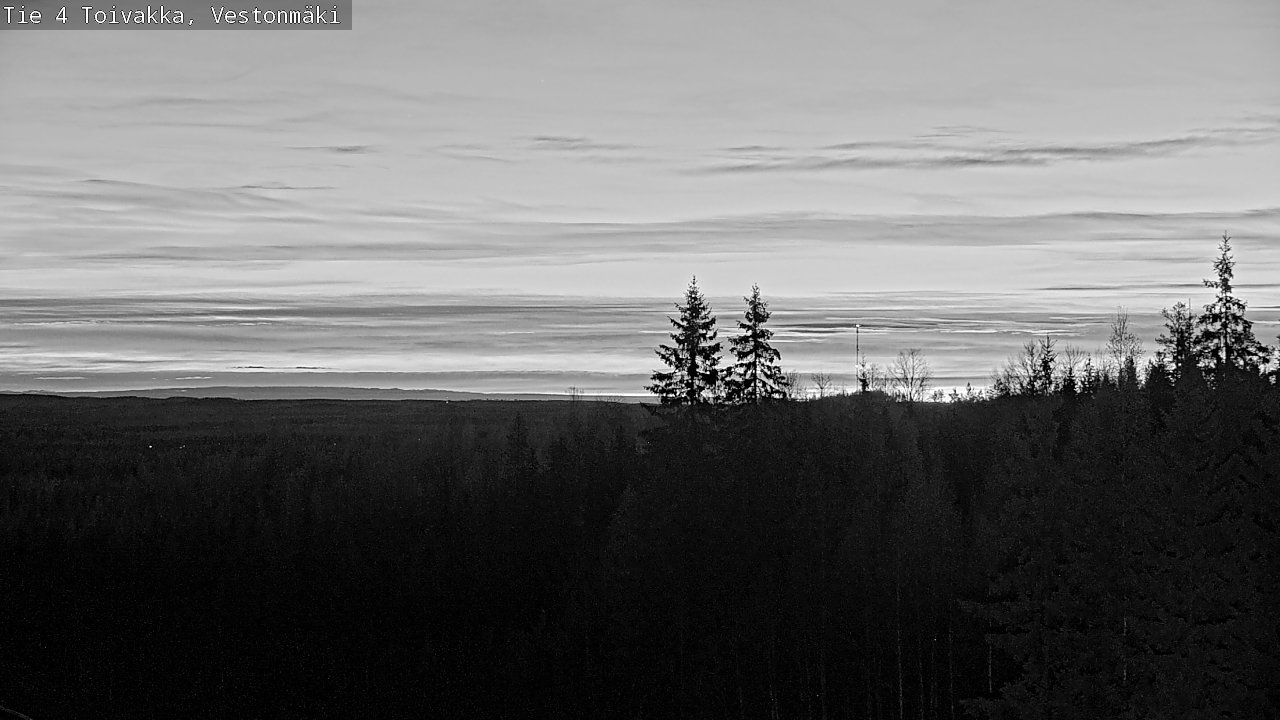 Weather Camera Image Road 4 Toivakka, Vestonmäki, Toivakka, Keski-Suomi