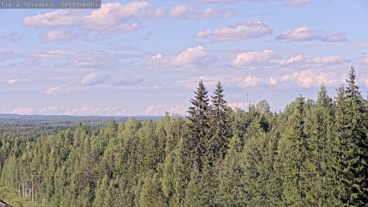 Kelikamerat Kuva Tie 4 Toivakka, Vestonmäki, Toivakka, Keski-Suomi