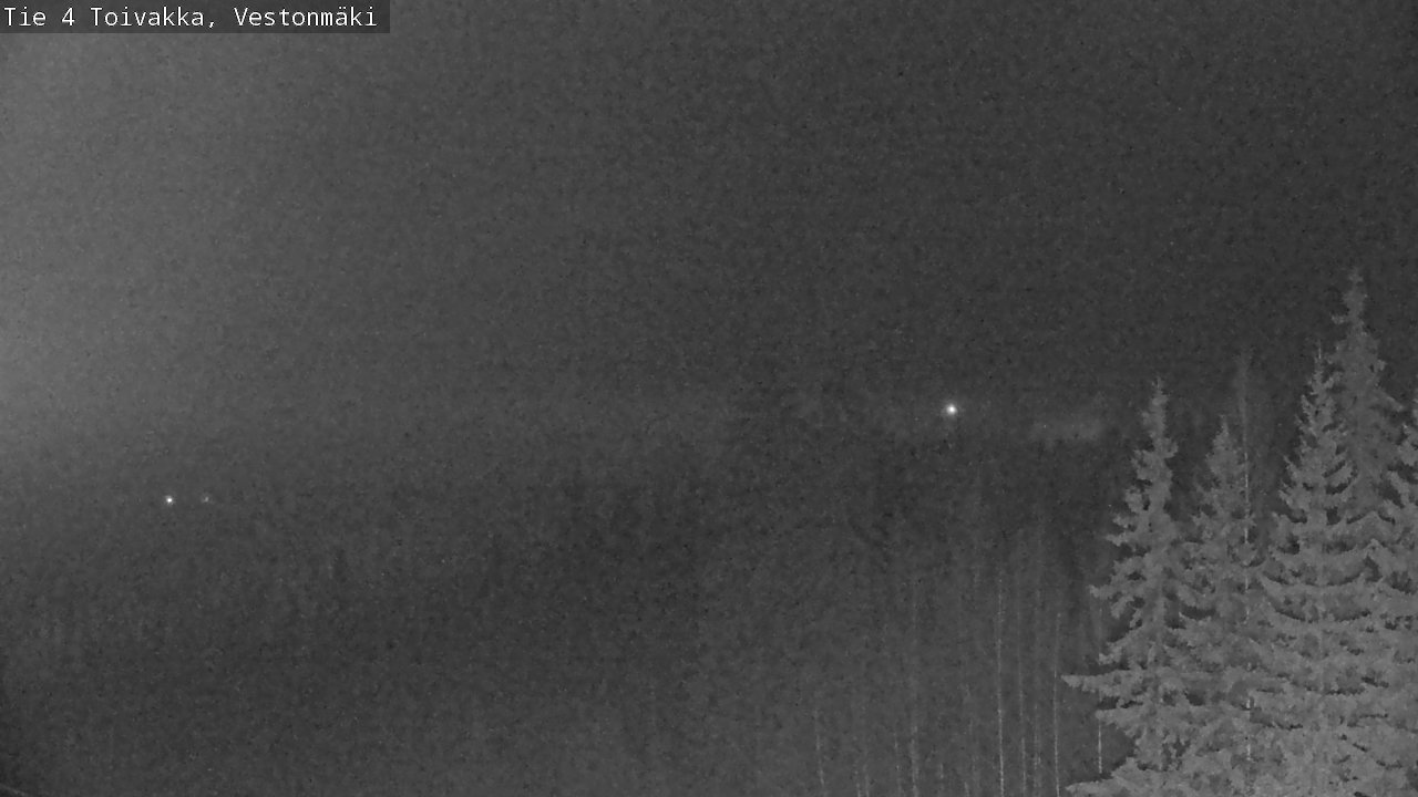 Weather Camera Image Väg 4 Toivakka, Vestonmäki, Toivakka, Keski-Suomi