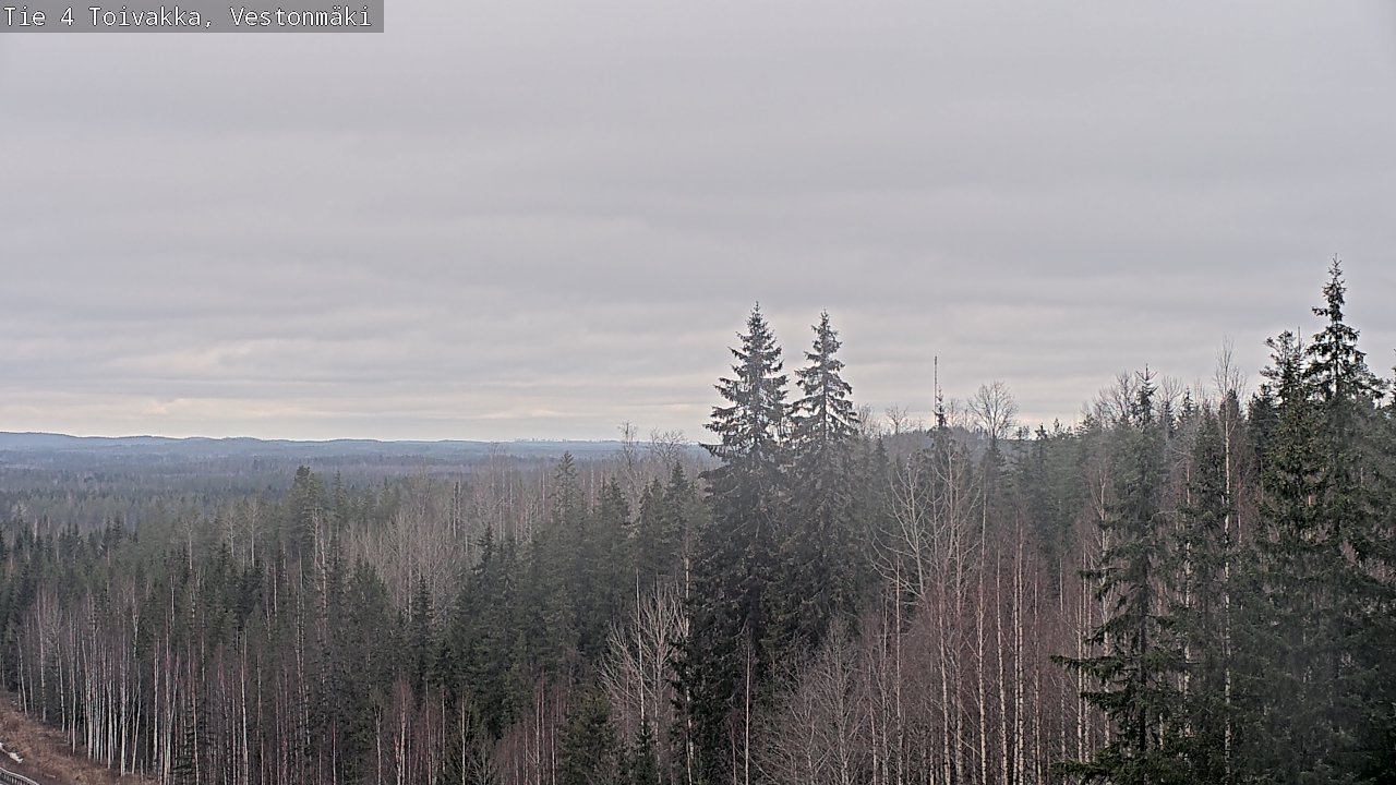 Kelikamerat Kuva Tie 4 Toivakka, Vestonmäki, Toivakka, Keski-Suomi