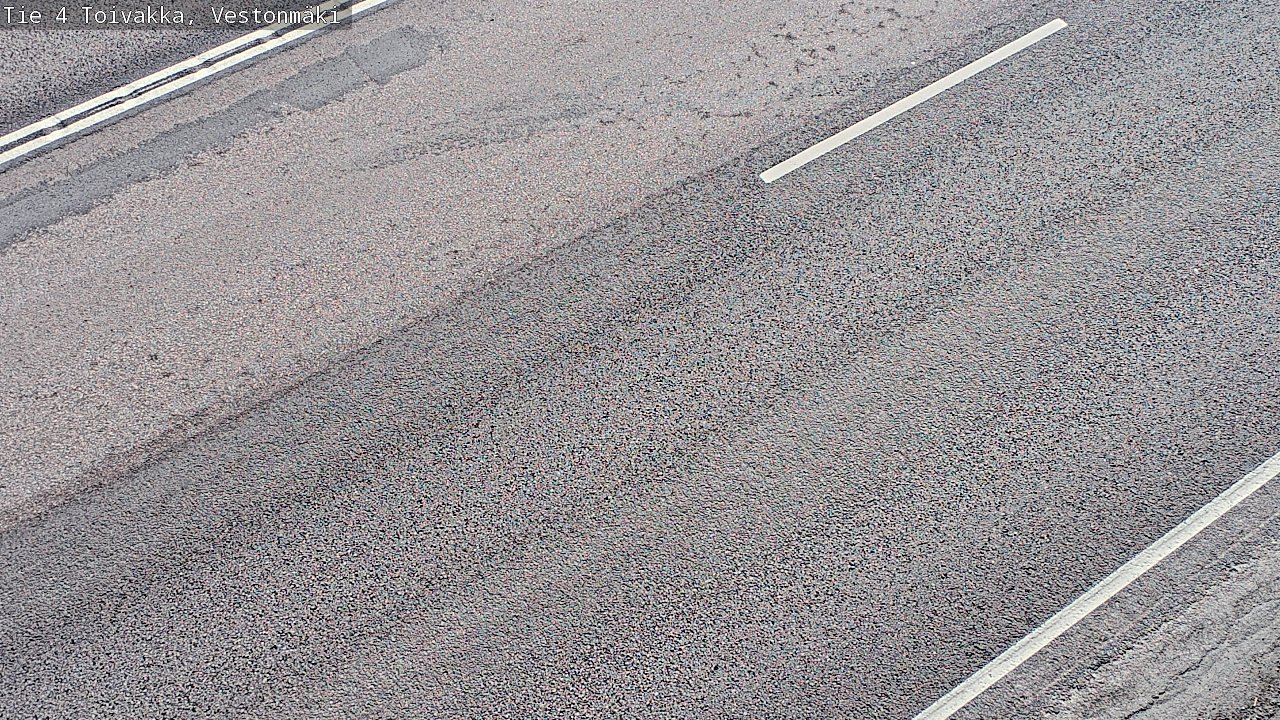 Weather Camera Image Väg 4 Toivakka, Vestonmäki, Toivakka, Keski-Suomi