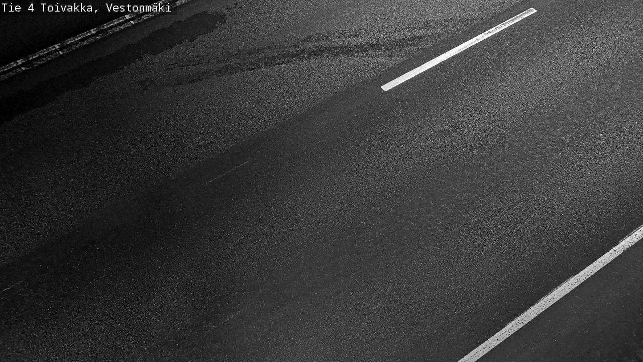 Weather Camera Image Väg 4 Toivakka, Vestonmäki, Toivakka, Keski-Suomi