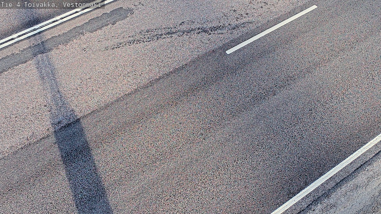 Weather Camera Image Väg 4 Toivakka, Vestonmäki, Toivakka, Keski-Suomi
