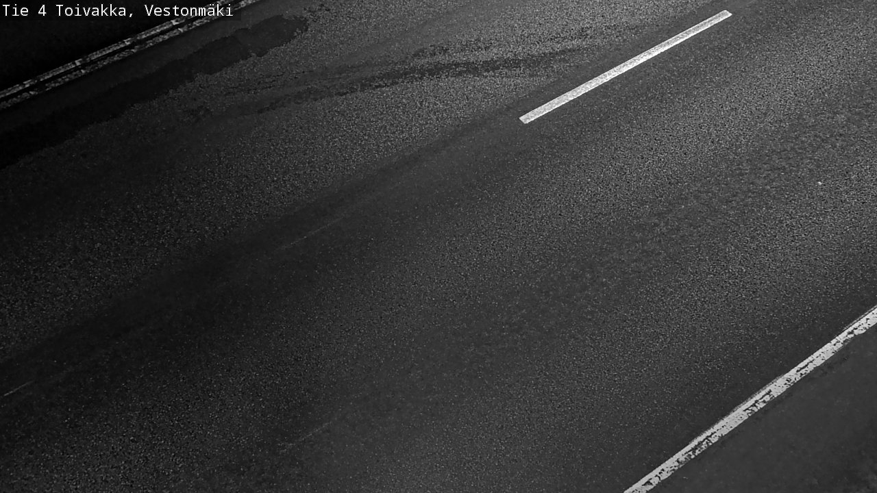 Weather Camera Image Väg 4 Toivakka, Vestonmäki, Toivakka, Keski-Suomi