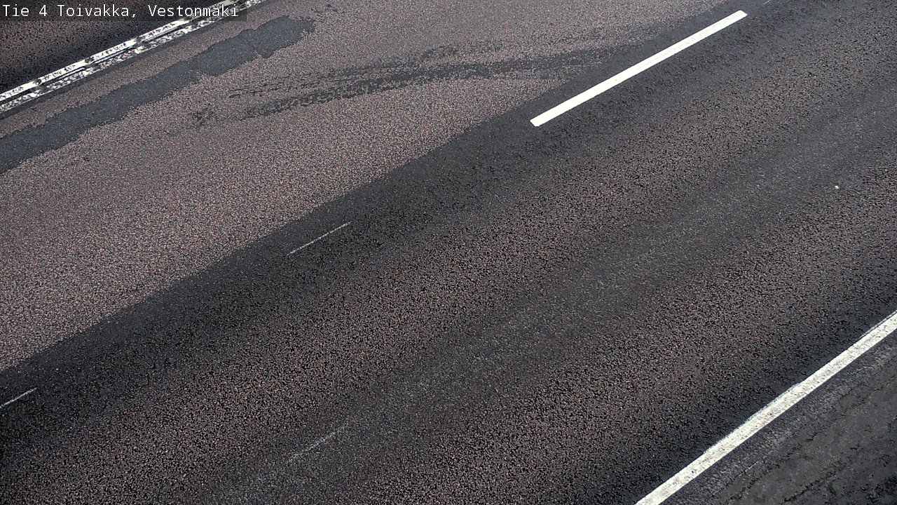 Weather Camera Image Väg 4 Toivakka, Vestonmäki, Toivakka, Keski-Suomi