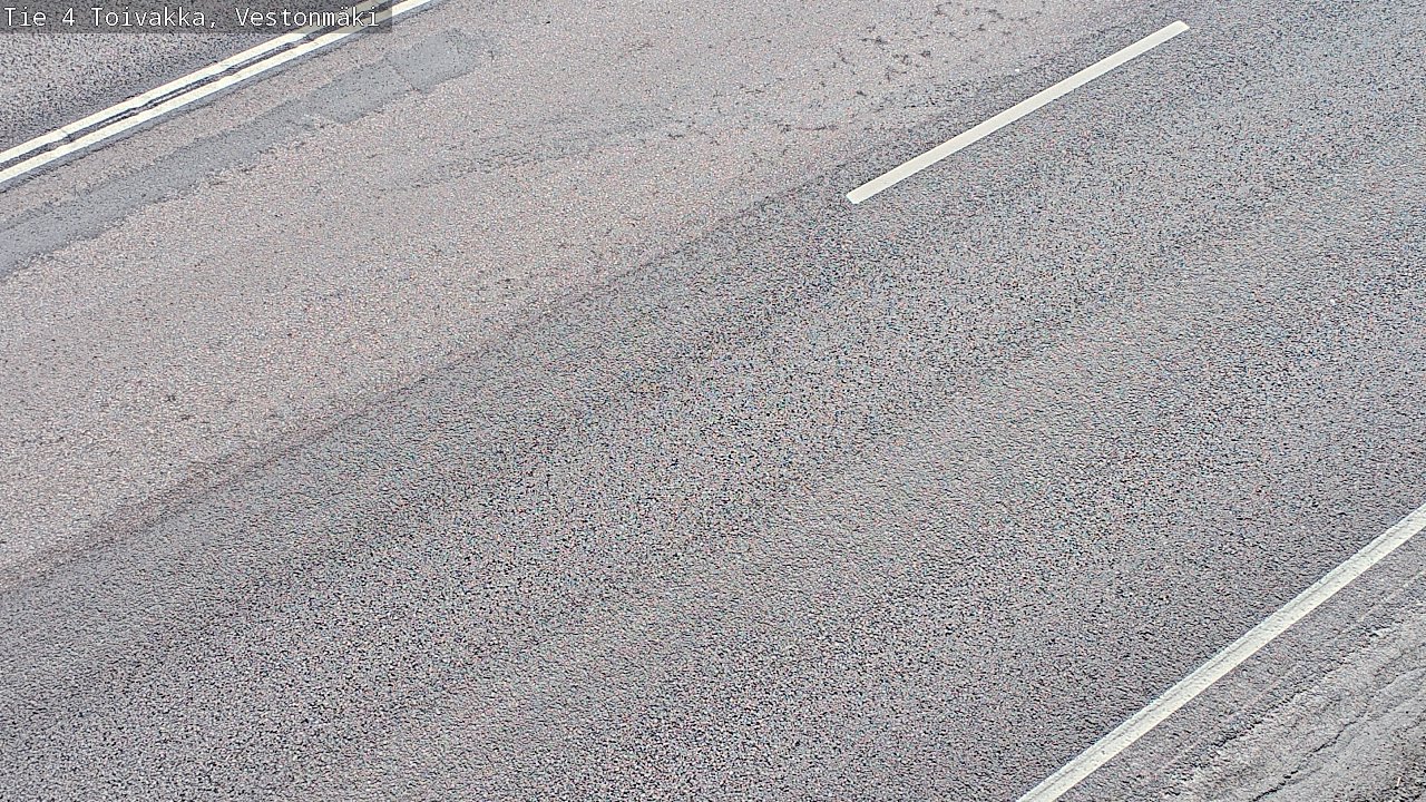 Weather Camera Image Väg 4 Toivakka, Vestonmäki, Toivakka, Keski-Suomi