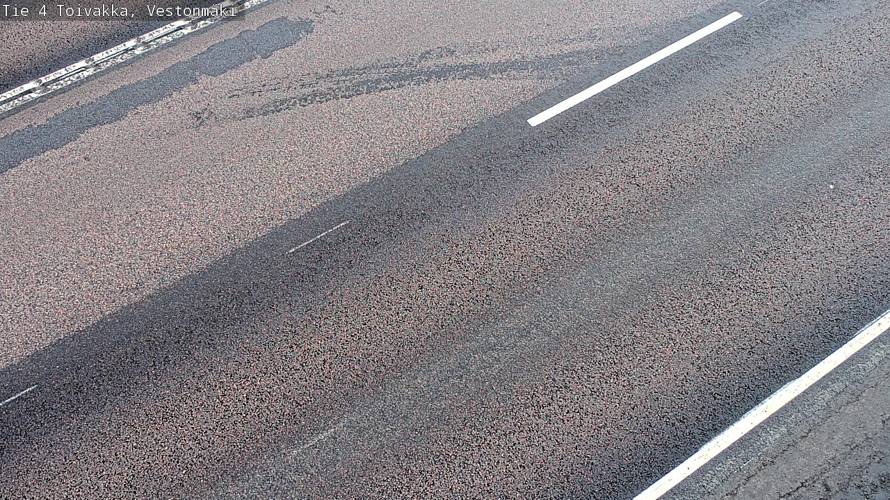 Weather Camera Image Väg 4 Toivakka, Vestonmäki, Toivakka, Keski-Suomi