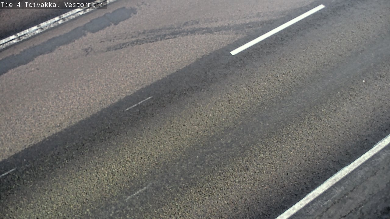 Weather Camera Image Väg 4 Toivakka, Vestonmäki, Toivakka, Keski-Suomi