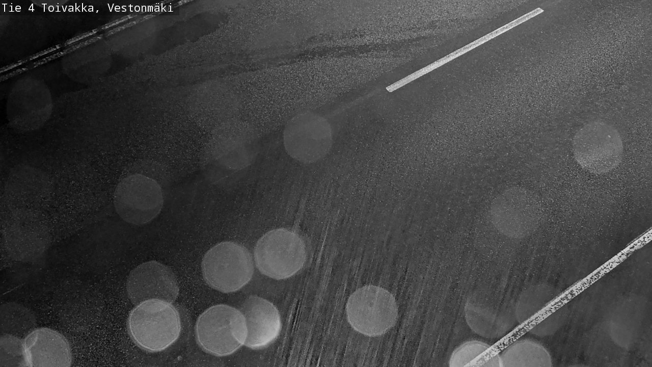 Weather Camera Image Väg 4 Toivakka, Vestonmäki, Toivakka, Keski-Suomi