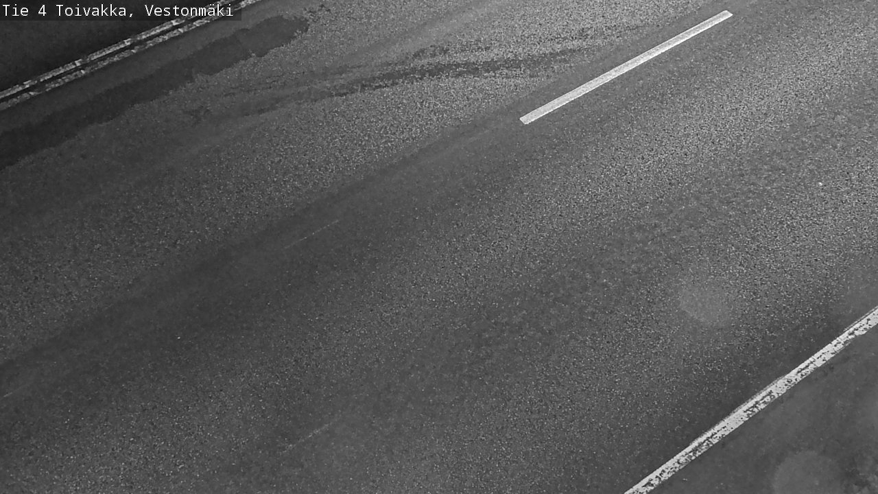 Weather Camera Image Väg 4 Toivakka, Vestonmäki, Toivakka, Keski-Suomi