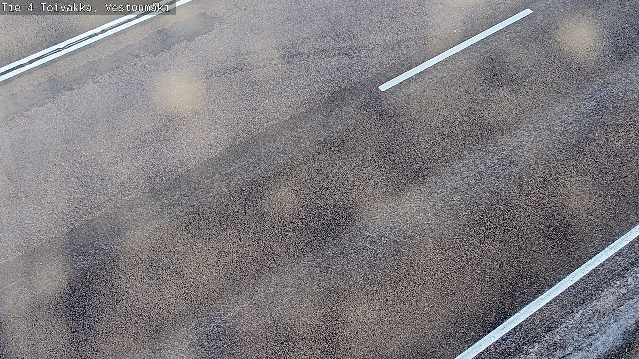 Weather Camera Image Väg 4 Toivakka, Vestonmäki, Toivakka, Keski-Suomi