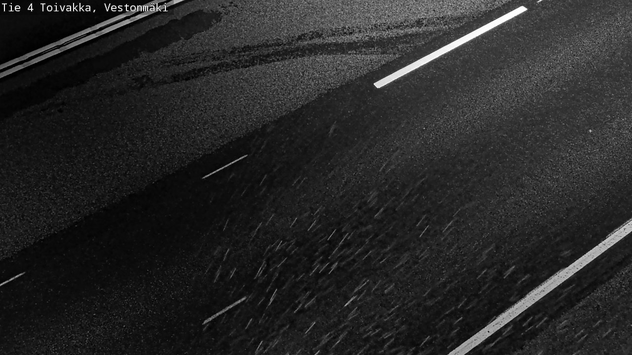 Weather Camera Image Väg 4 Toivakka, Vestonmäki, Toivakka, Keski-Suomi