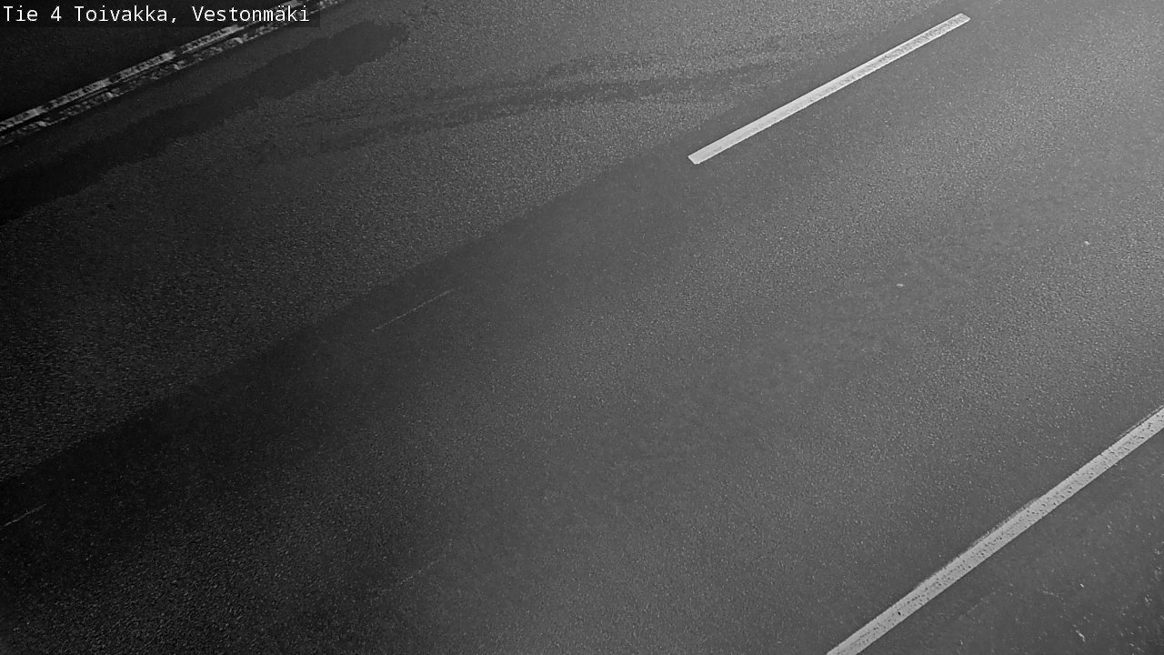 Weather Camera Image Väg 4 Toivakka, Vestonmäki, Toivakka, Keski-Suomi