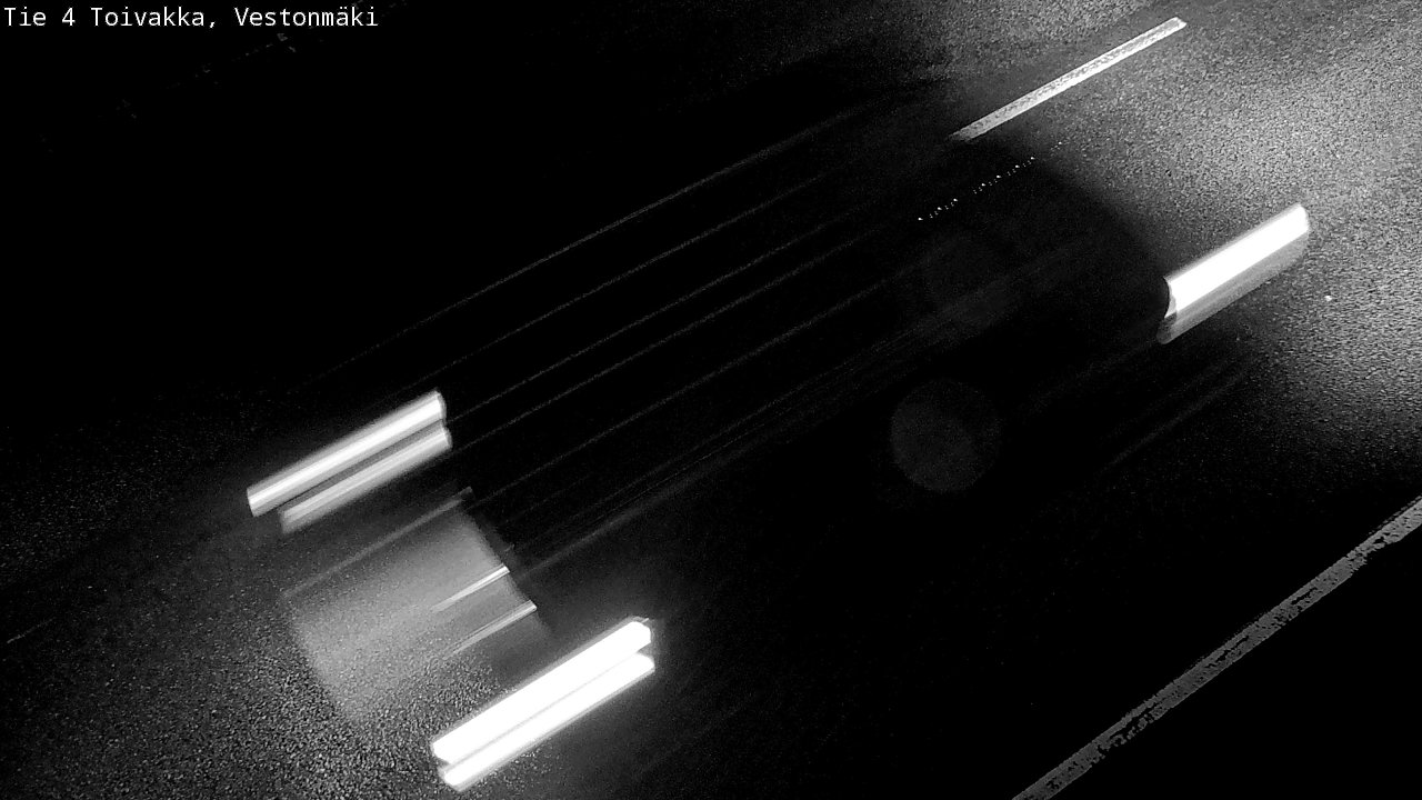 Weather Camera Image Väg 4 Toivakka, Vestonmäki, Toivakka, Keski-Suomi