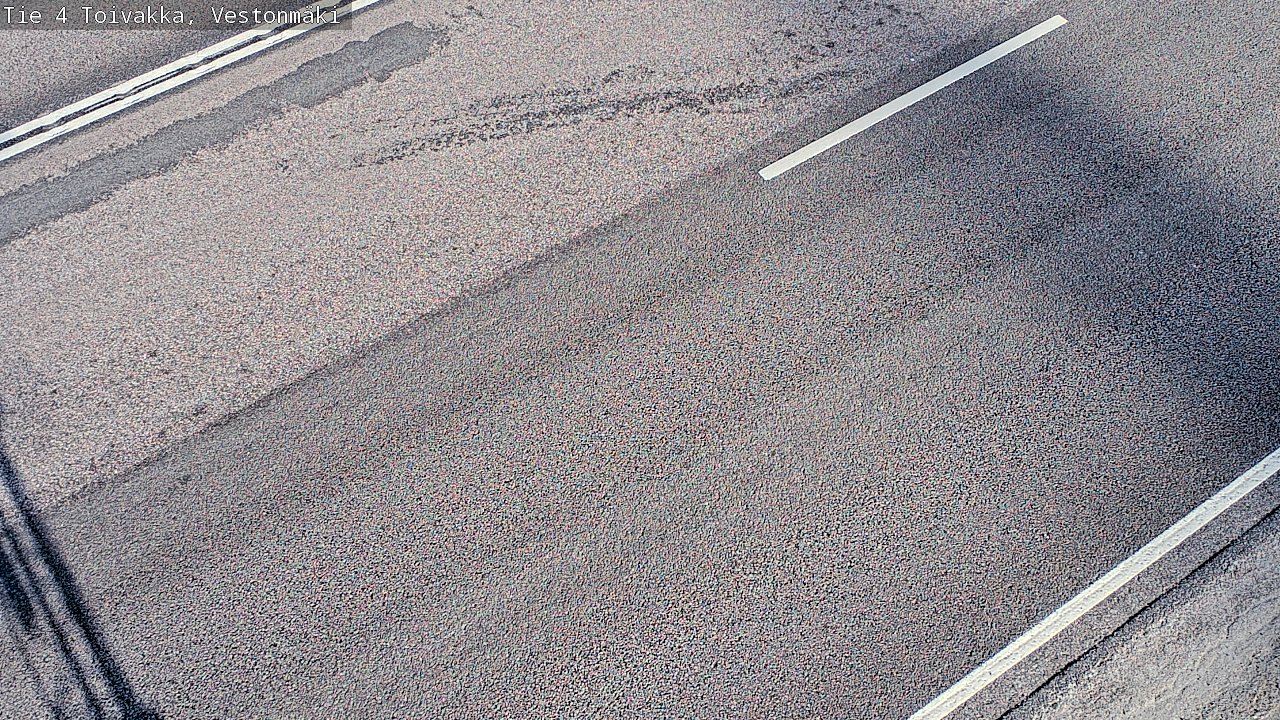 Weather Camera Image Väg 4 Toivakka, Vestonmäki, Toivakka, Keski-Suomi