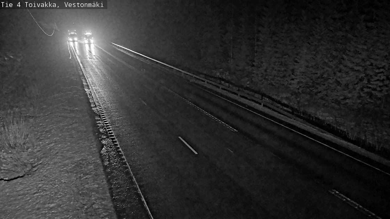 Weather Camera Image Väg 4 Toivakka, Vestonmäki, Toivakka, Keski-Suomi