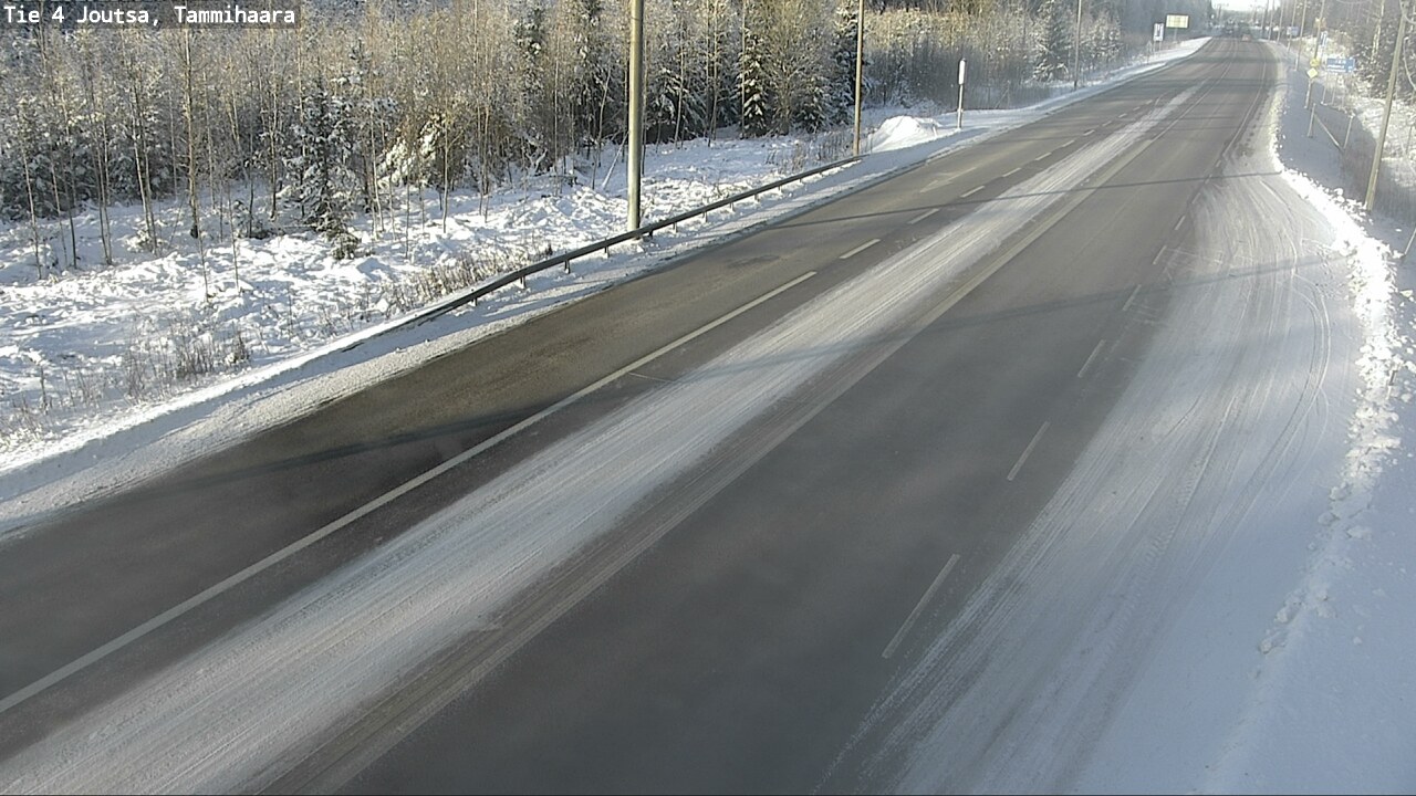 Weather Camera Image Väg 4 Joutsa, Tammilahti, Joutsa, Keski-Suomi