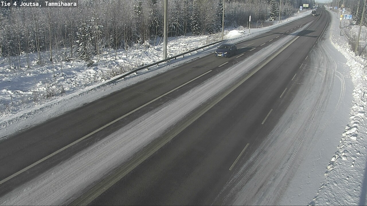 Weather Camera Image Väg 4 Joutsa, Tammilahti, Joutsa, Keski-Suomi