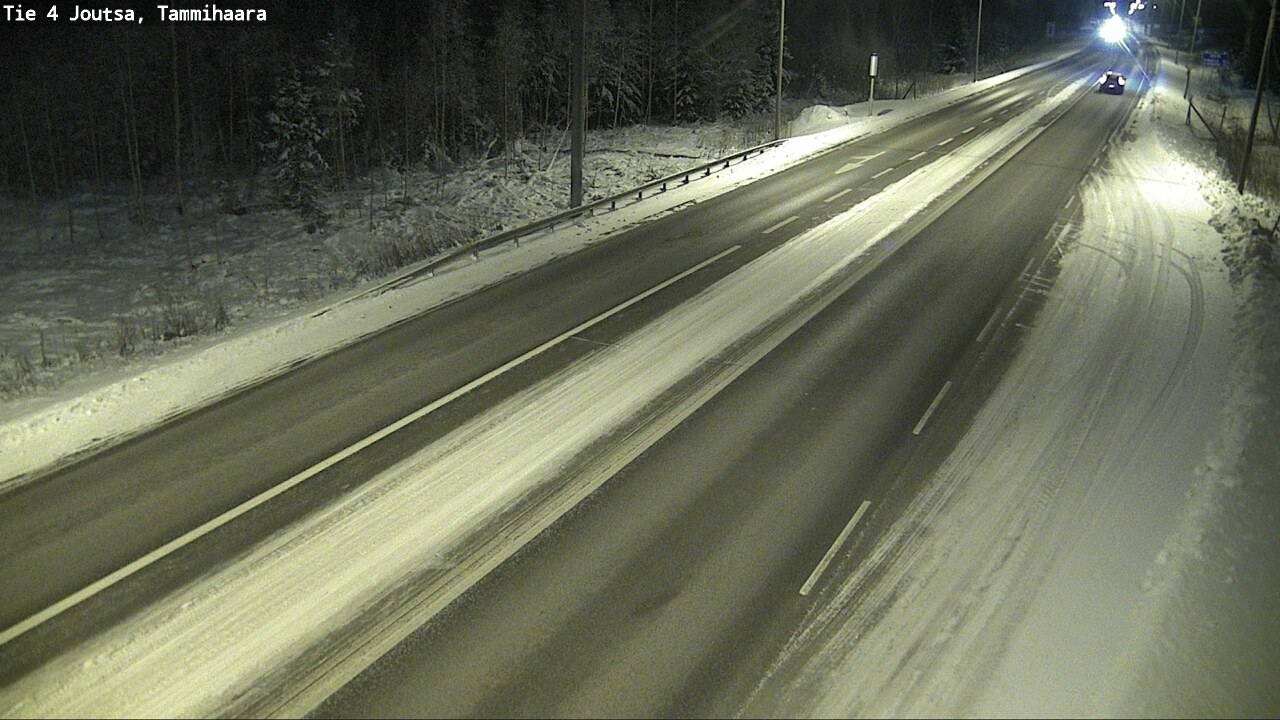 Weather Camera Image Väg 4 Joutsa, Tammilahti, Joutsa, Keski-Suomi