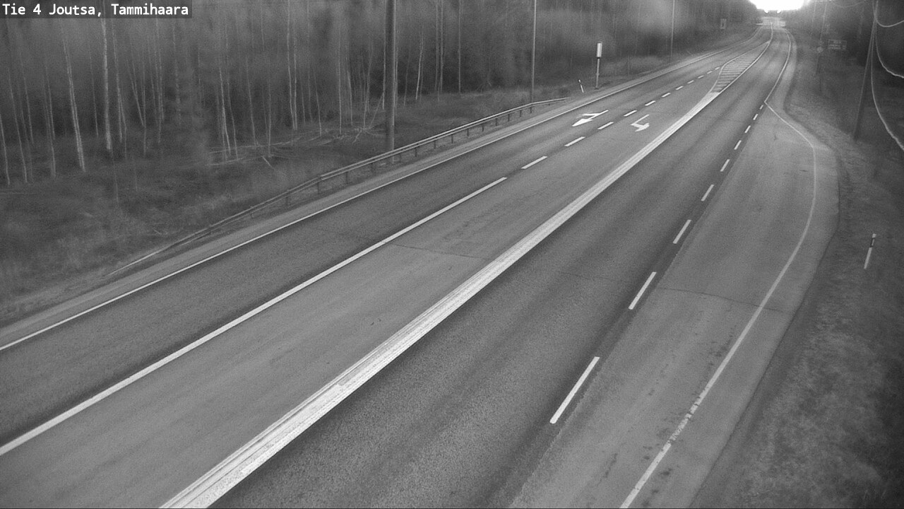 Weather Camera Image Väg 4 Joutsa, Tammilahti, Joutsa, Keski-Suomi
