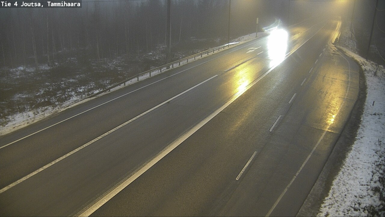 Weather Camera Image Väg 4 Joutsa, Tammilahti, Joutsa, Keski-Suomi