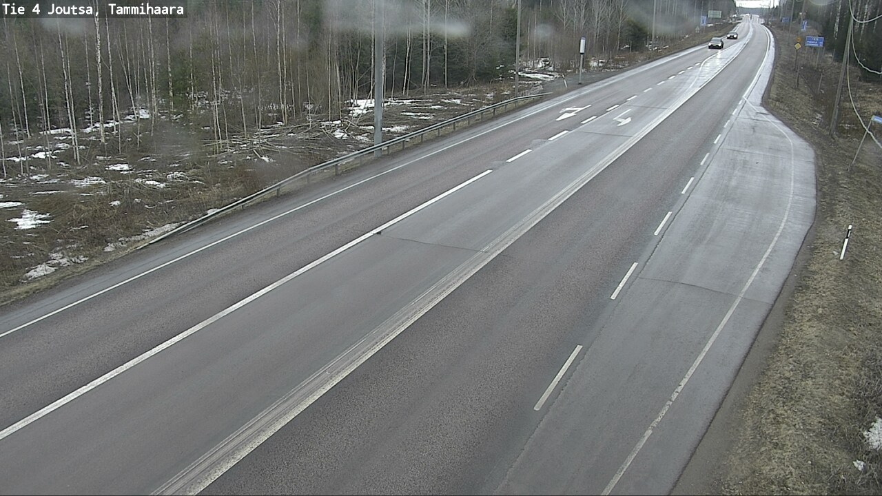 Weather Camera Image Väg 4 Joutsa, Tammilahti, Joutsa, Keski-Suomi