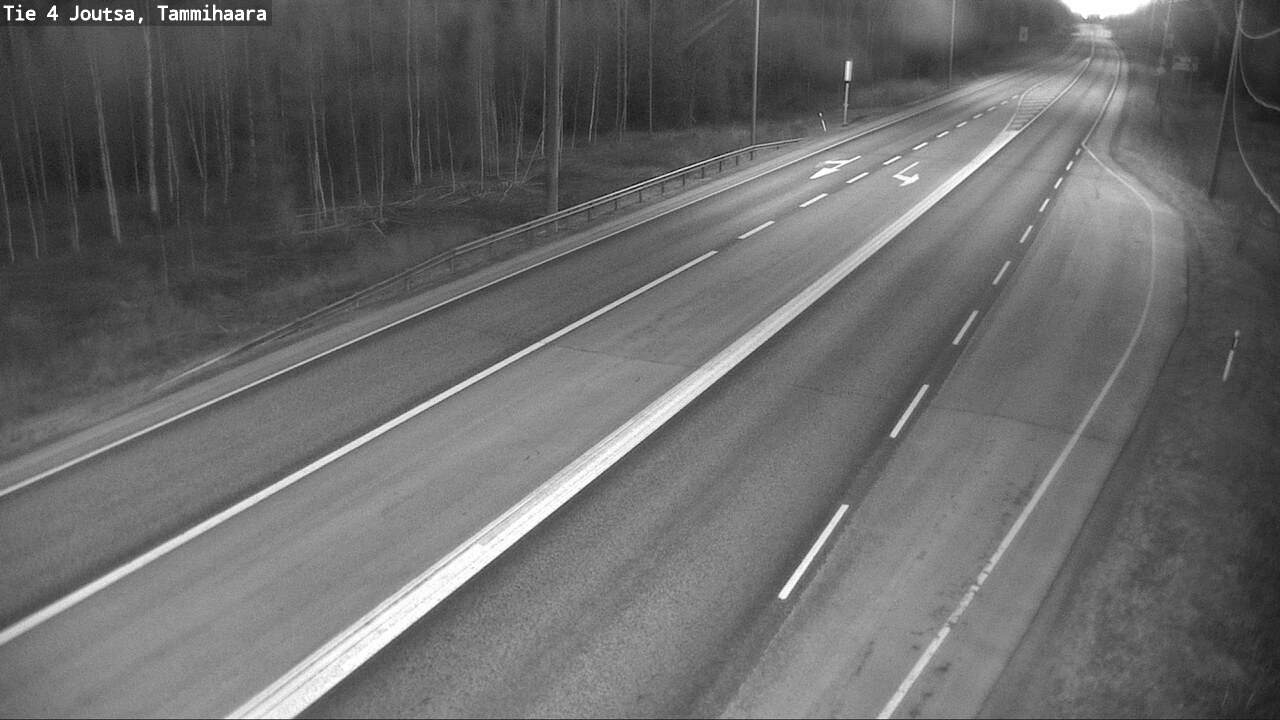 Weather Camera Image Väg 4 Joutsa, Tammilahti, Joutsa, Keski-Suomi