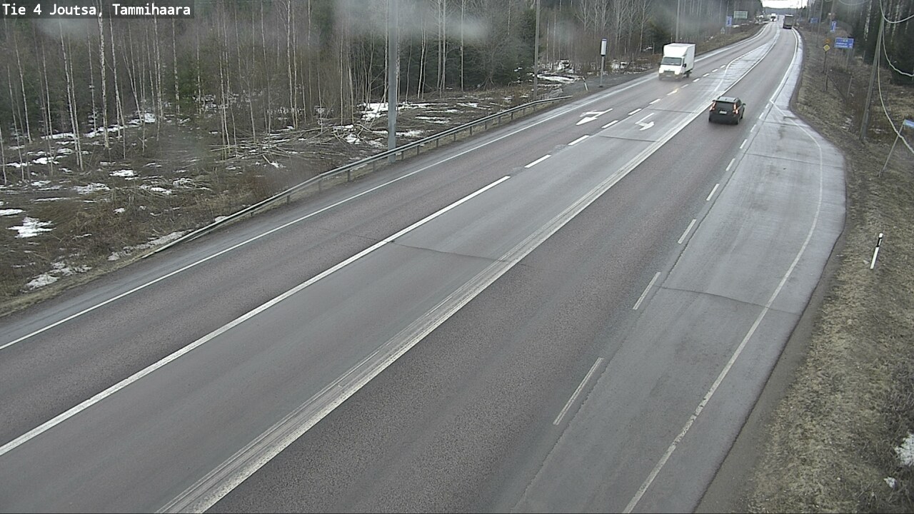 Weather Camera Image Road 4 Joutsa, Tammilahti, Joutsa, Keski-Suomi