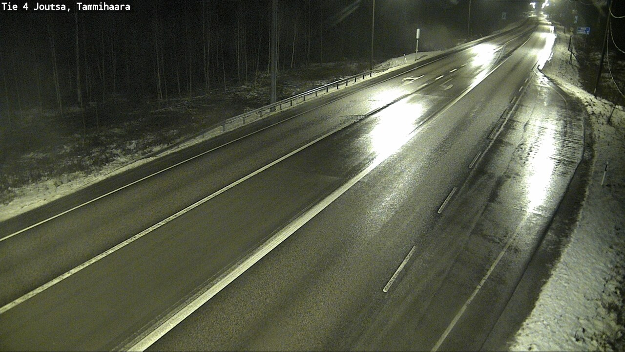 Weather Camera Image Väg 4 Joutsa, Tammilahti, Joutsa, Keski-Suomi