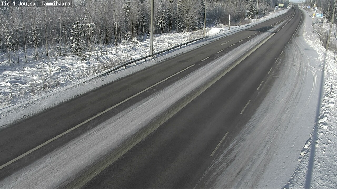 Weather Camera Image Väg 4 Joutsa, Tammilahti, Joutsa, Keski-Suomi