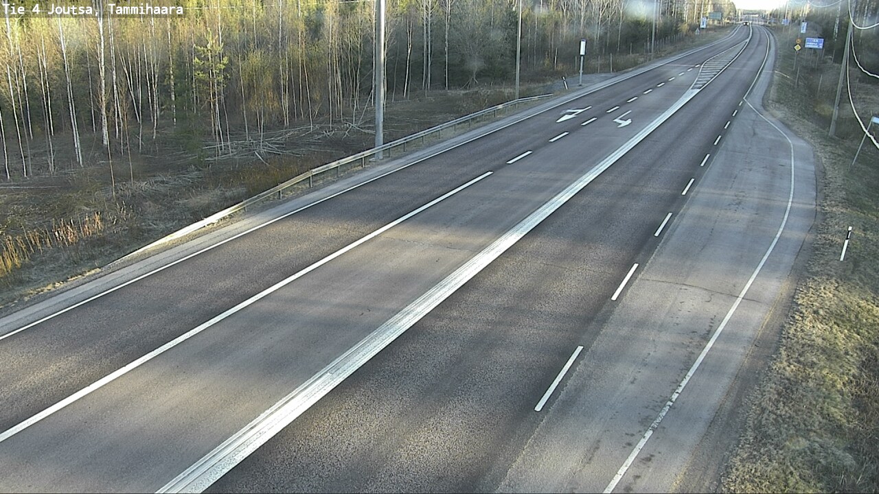 Weather Camera Image Väg 4 Joutsa, Tammilahti, Joutsa, Keski-Suomi