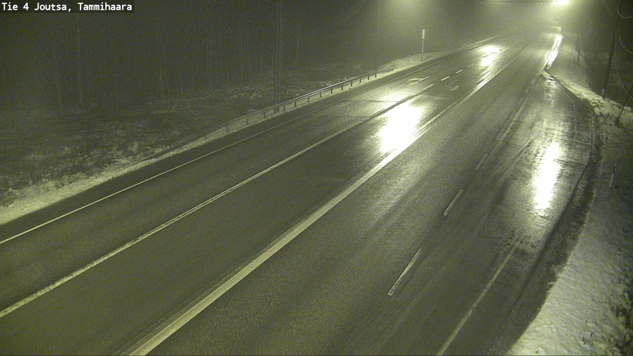 Weather Camera Image Väg 4 Joutsa, Tammilahti, Joutsa, Keski-Suomi