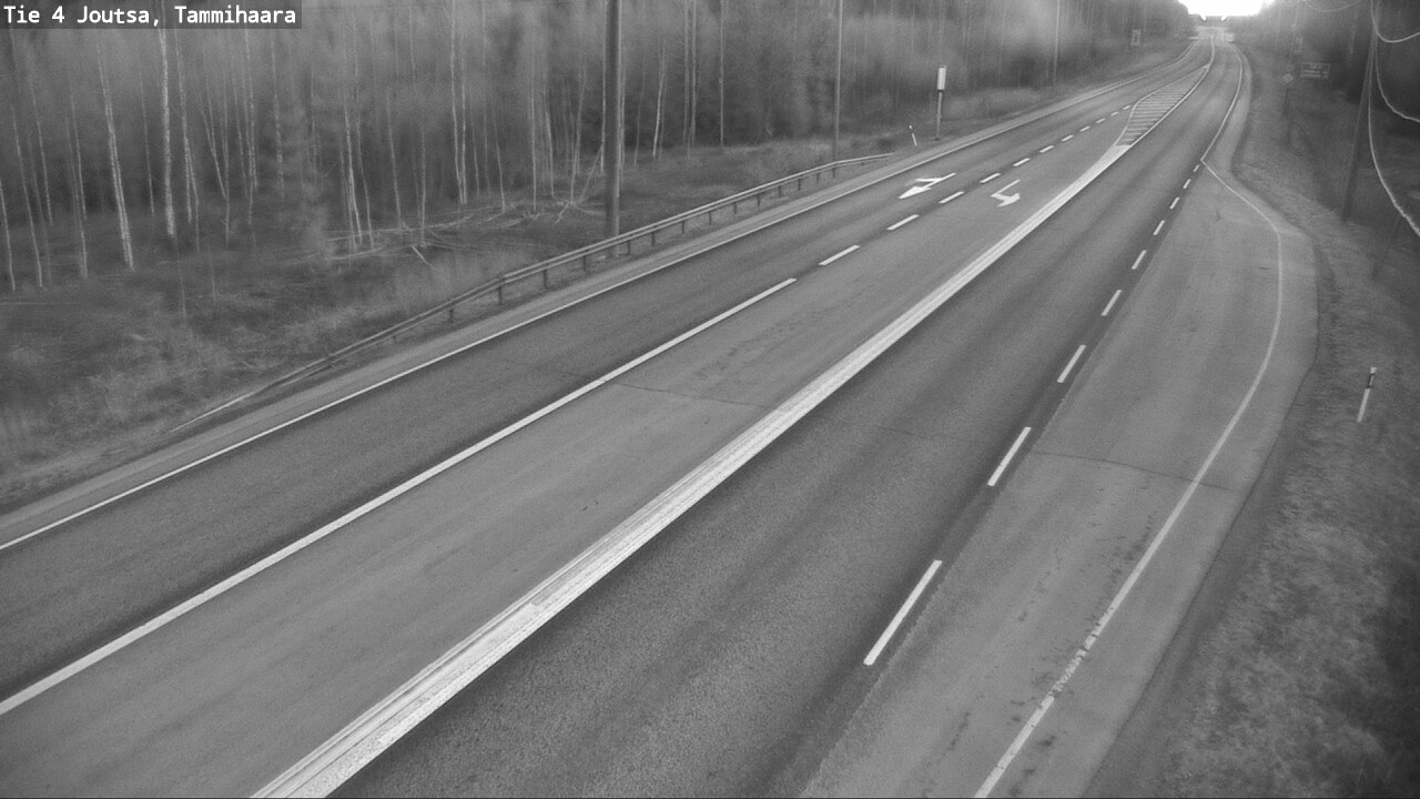 Weather Camera Image Väg 4 Joutsa, Tammilahti, Joutsa, Keski-Suomi