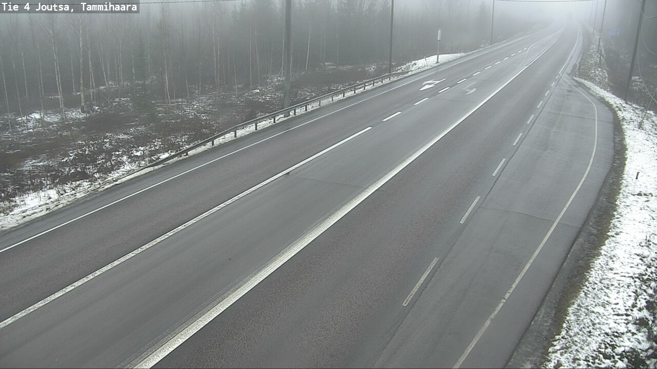 Weather Camera Image Väg 4 Joutsa, Tammilahti, Joutsa, Keski-Suomi