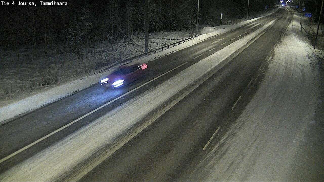Weather Camera Image Väg 4 Joutsa, Tammilahti, Joutsa, Keski-Suomi