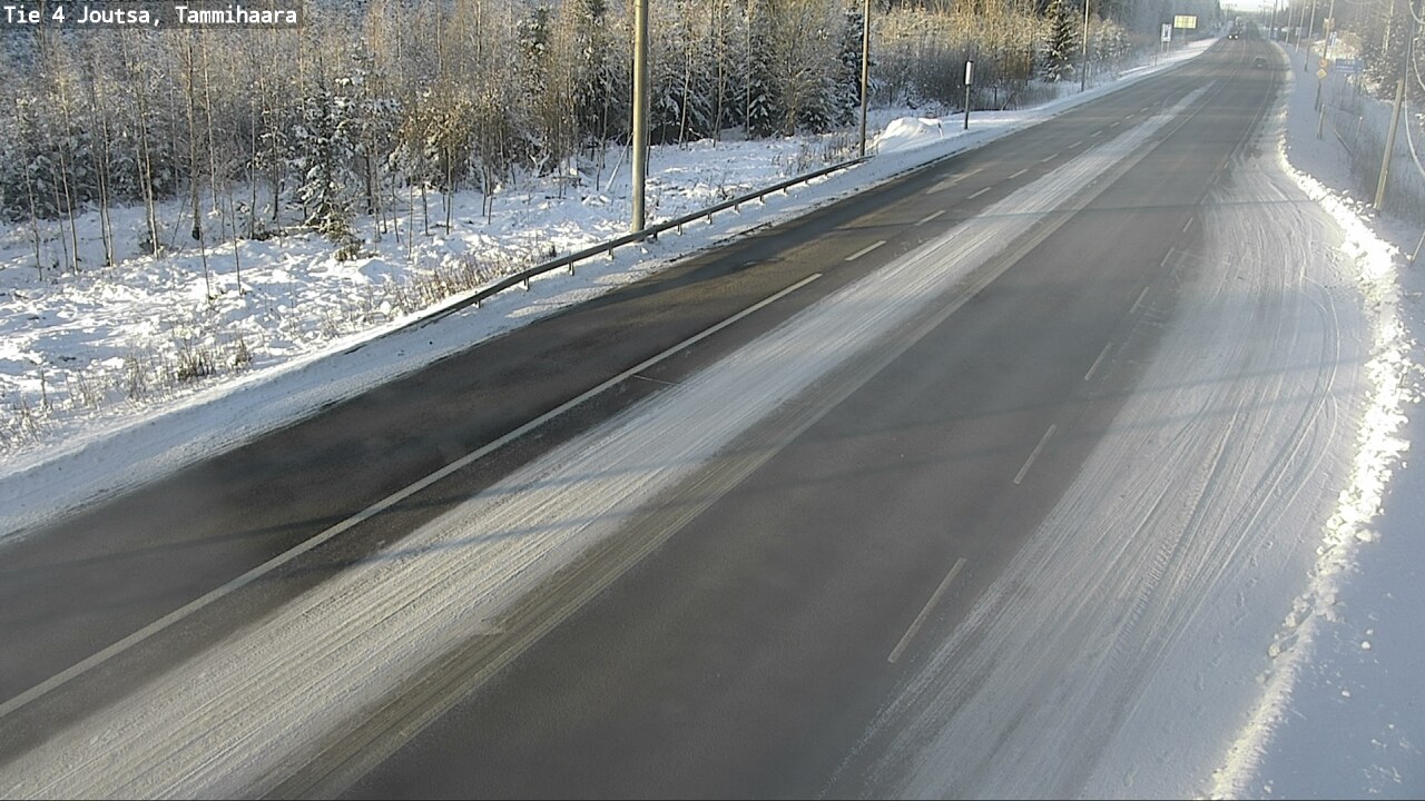 Weather Camera Image Väg 4 Joutsa, Tammilahti, Joutsa, Keski-Suomi